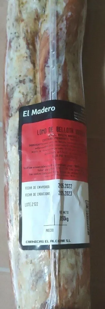 Lomo de bellota ibérico