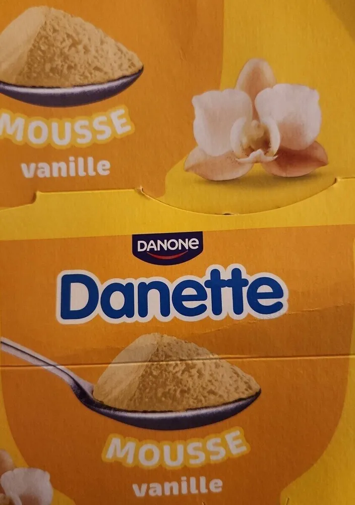 Danette mousse vanille