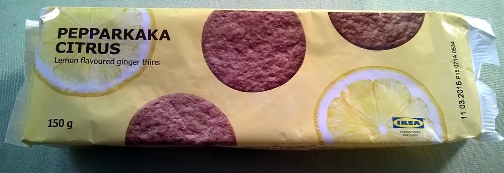 Pepparkaka citrus