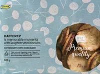 Kafferep oat biscuits with chocolate