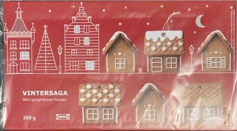 Vintersaga Mini gingerbread houses