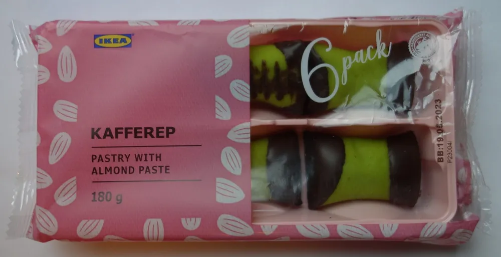 Kafferep Pastry with Almond Paste