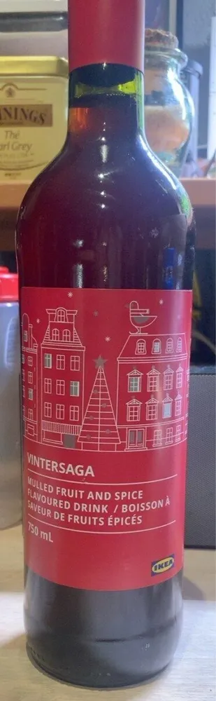 Vintersaga boisson à saveur de fruits épicés