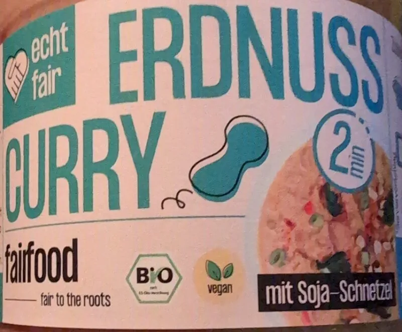 Erdnuss-Curry