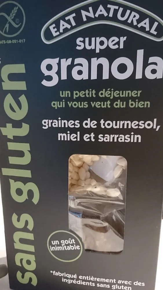 super granola sans gluten