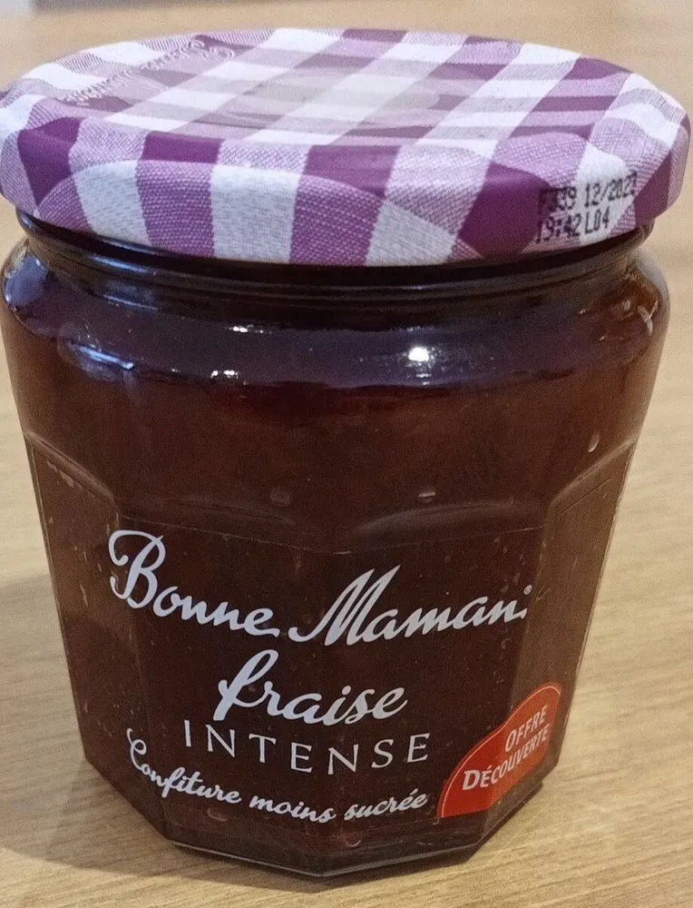 Confiture Fraise Intense