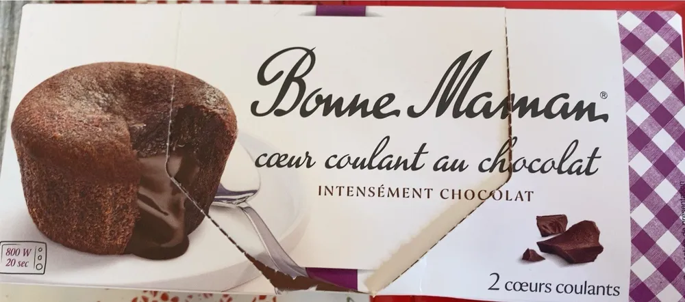 Coeur coulant au chocolat