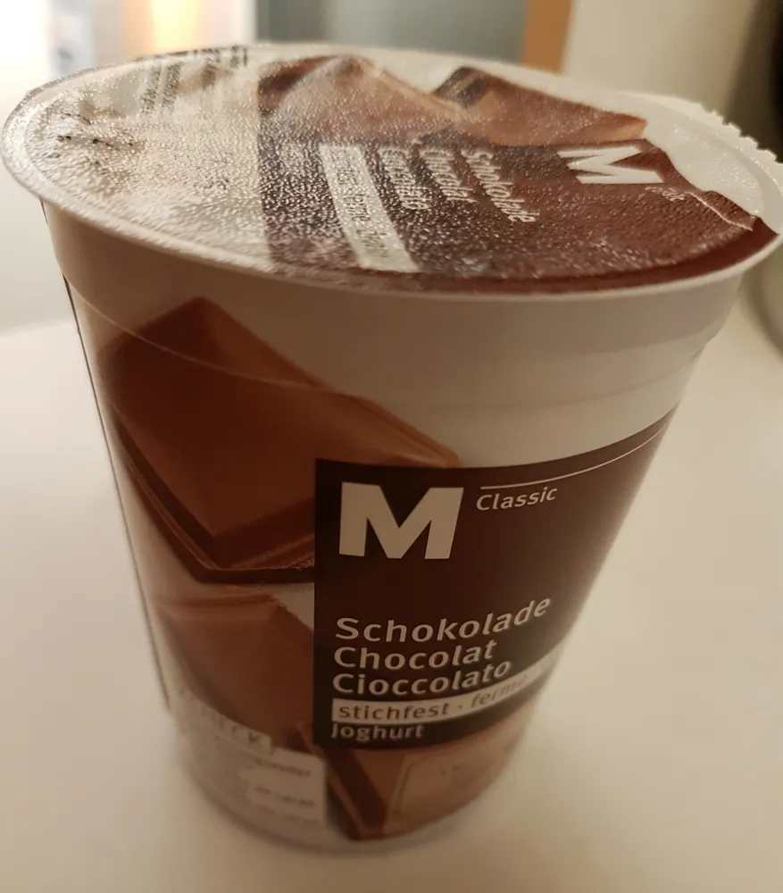 Joghurt ferme arôme chocolat