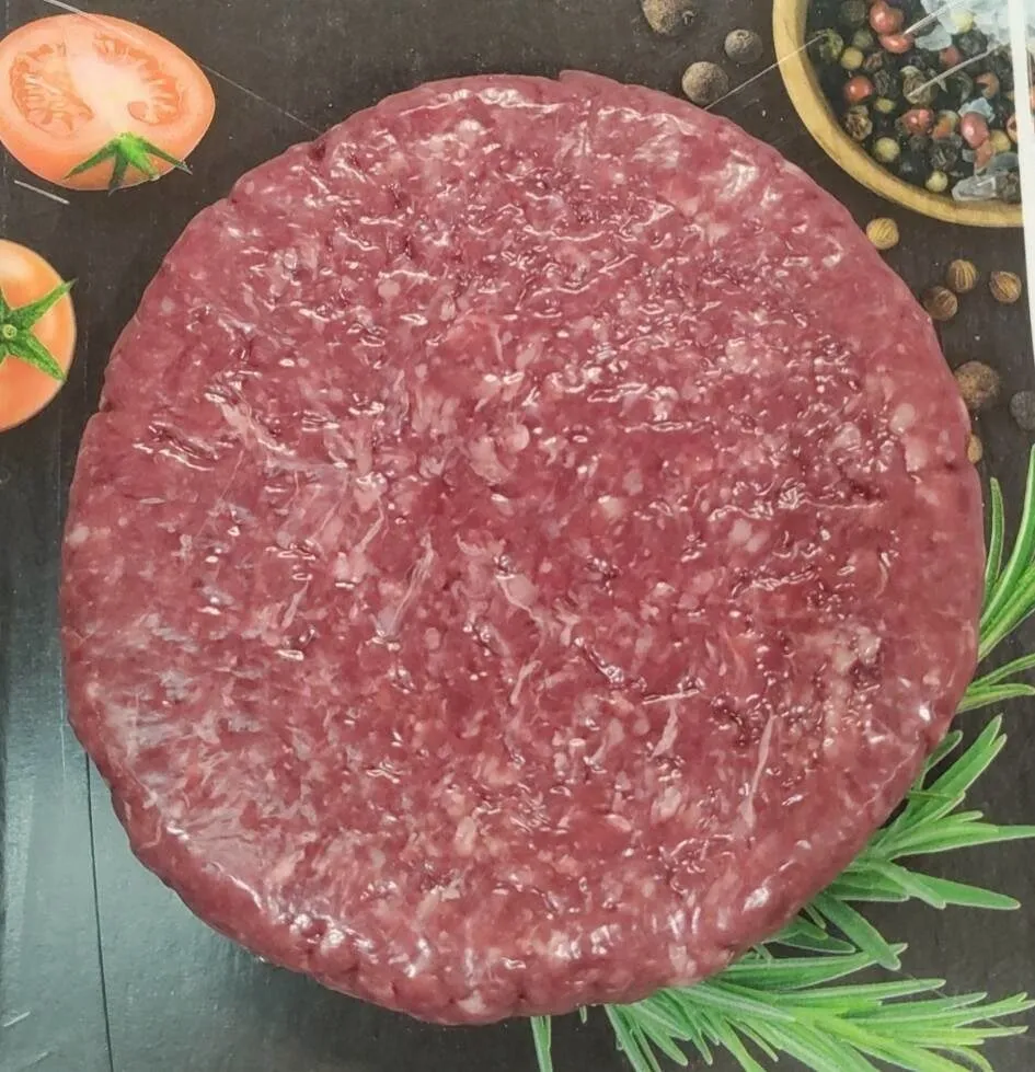 Hamburgher di bovino razza marchigiana