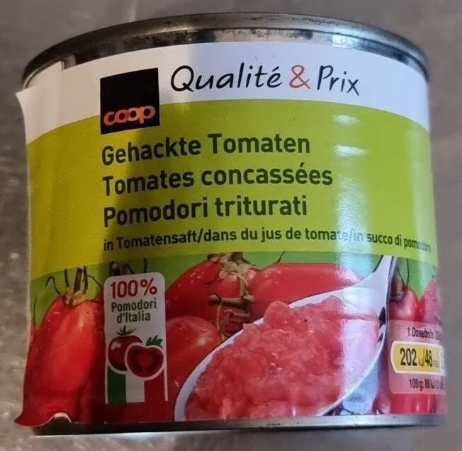 Gehackte Tomaten