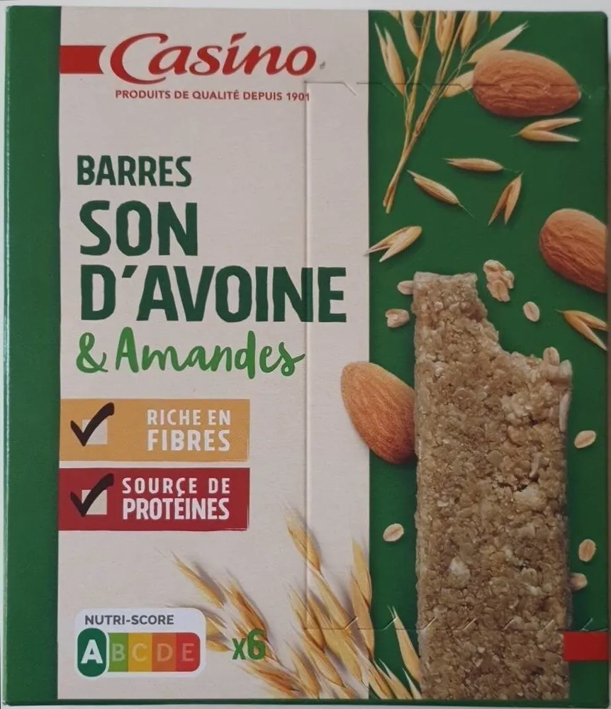 Barres son d'avoine