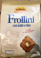 Frollini con latte e riso