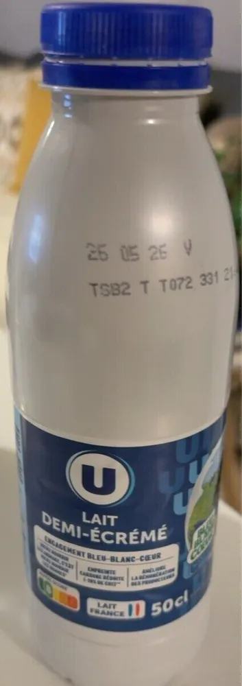Lait demi-écrémé