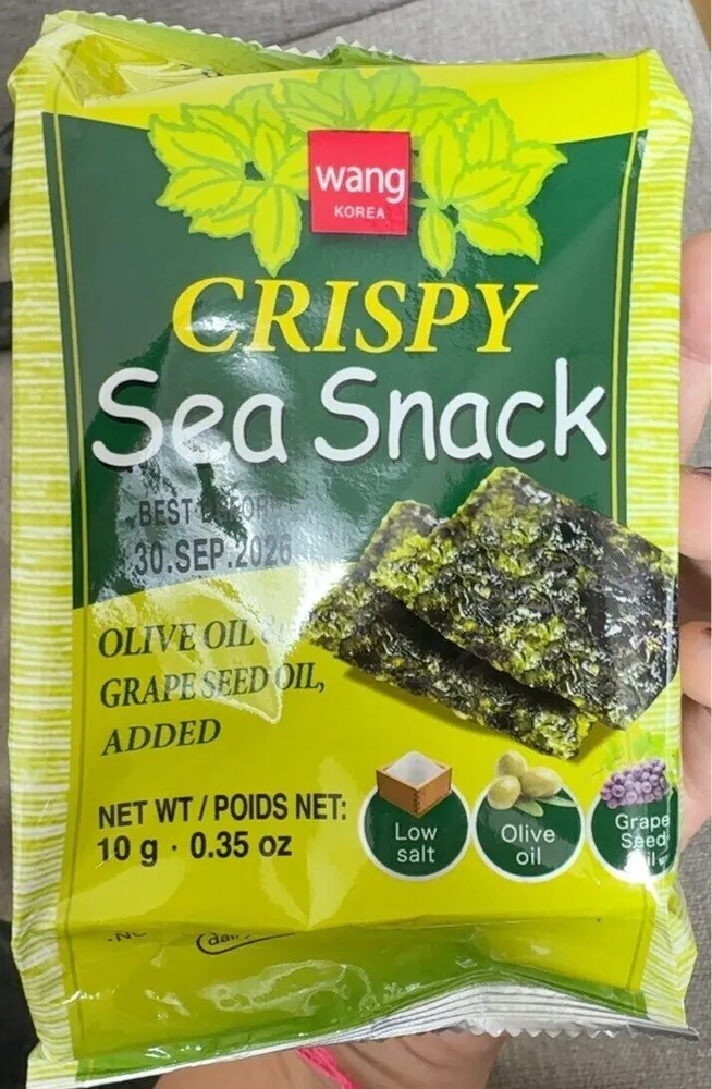 Crispy sea snack