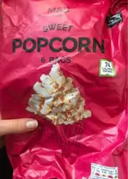 Sweet popcorn