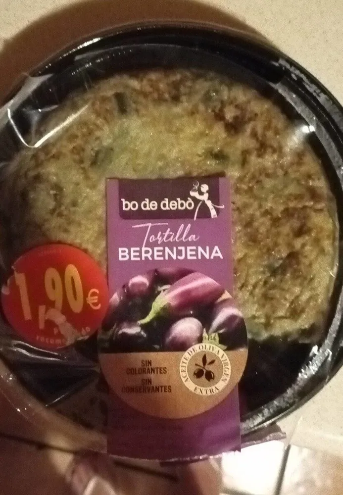 Tortilla de berenjena