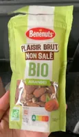 non salé amandes