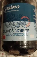 Olives noires à la grecque