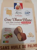 Croc' Choco Blanc à la Pâte à tartiner