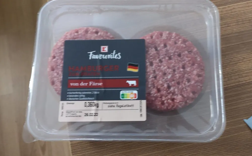 Hamburger zum Braten