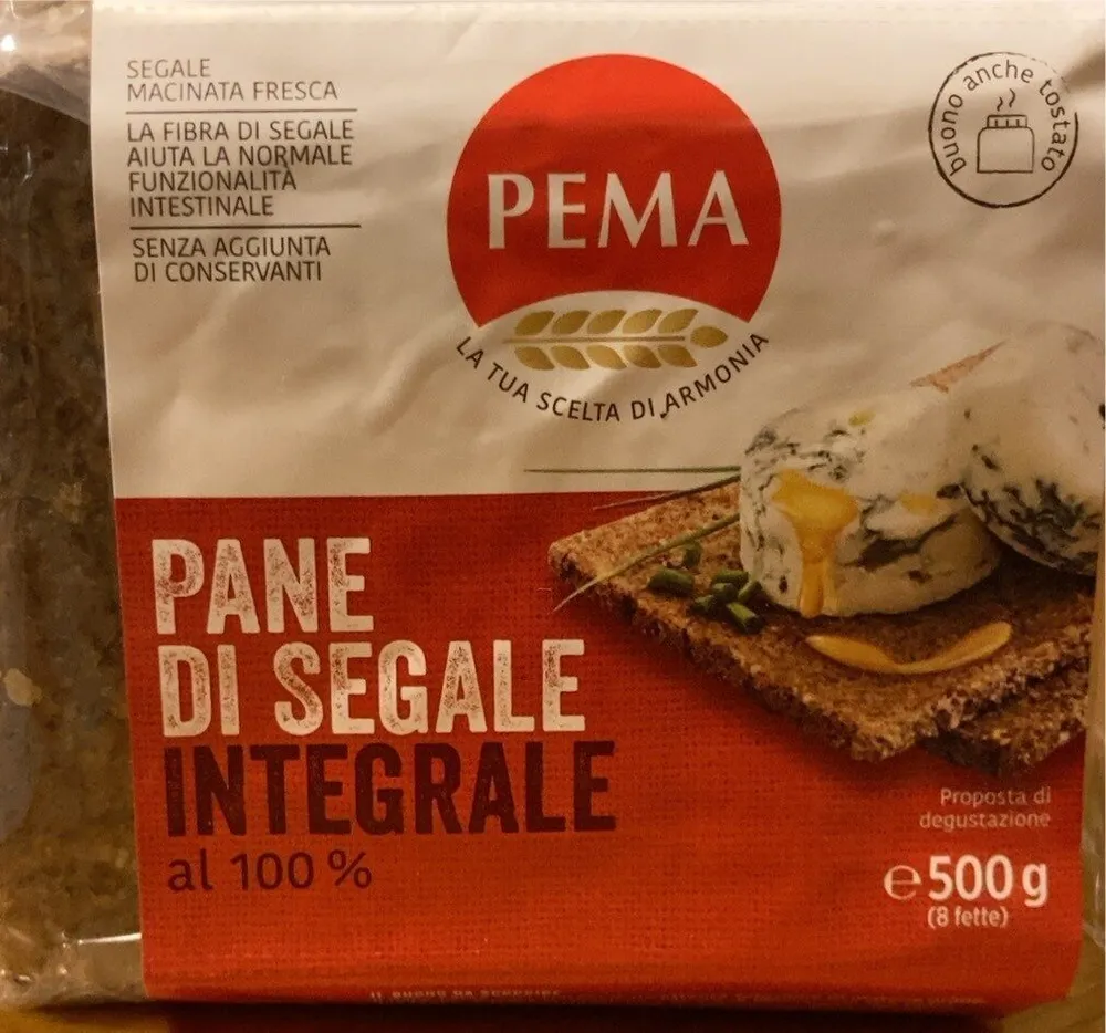 Pane di segale integrale