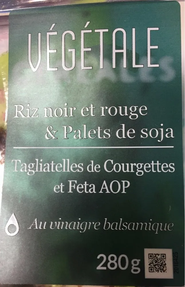 Riz noir et rouge & palets de soja