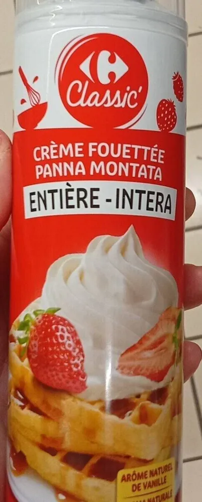 Crème fouettée