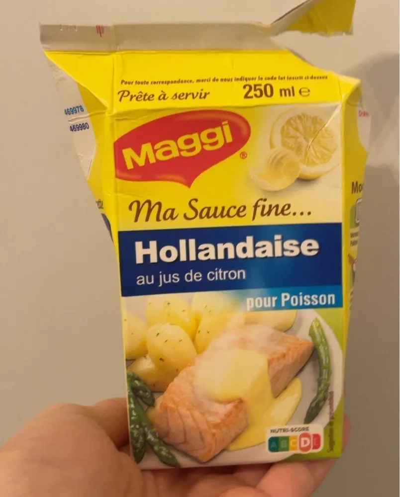 Hollandaise au jus de citron