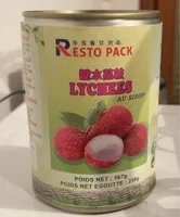 LYCHEES AU SIROP