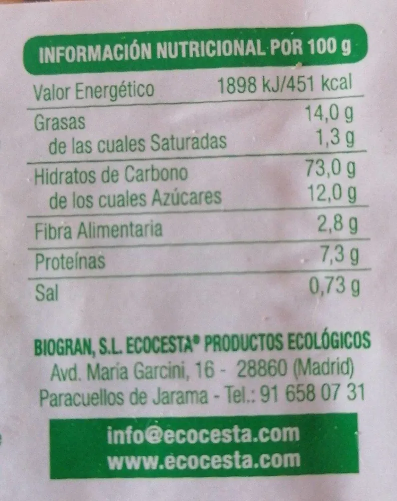 Galletas Malteadas