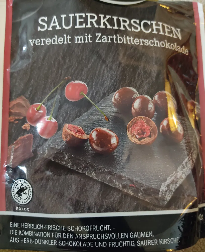 Deluxe Sauerkirschen veredelt mit Zartbitterschokolade