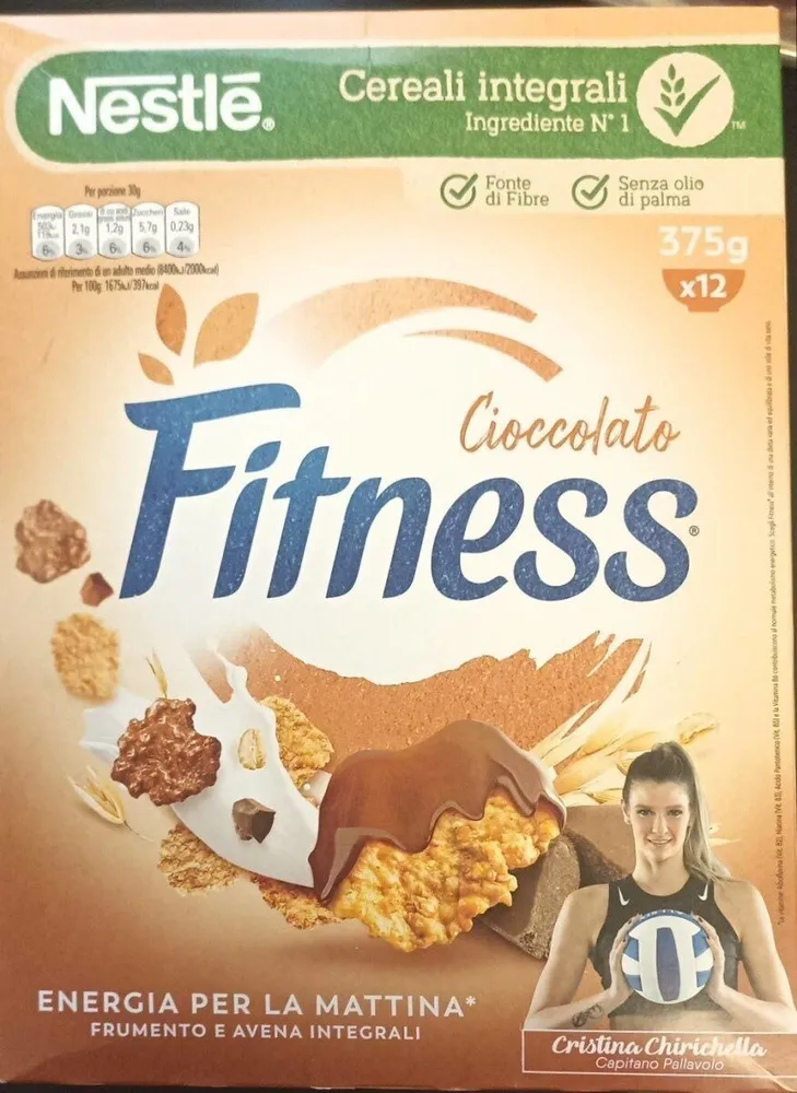 fitness cioccolato