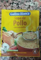Sopa de pollo con maravilla