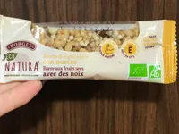 Barrita de frutos secos con nueces