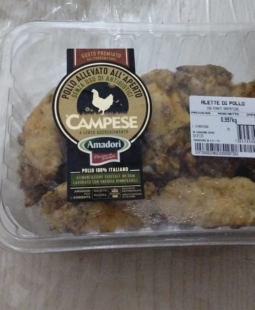 Alette di pollo