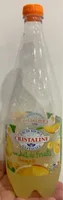Eau de source au jus de fruits