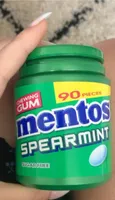 Chewing gum mentos spearmint