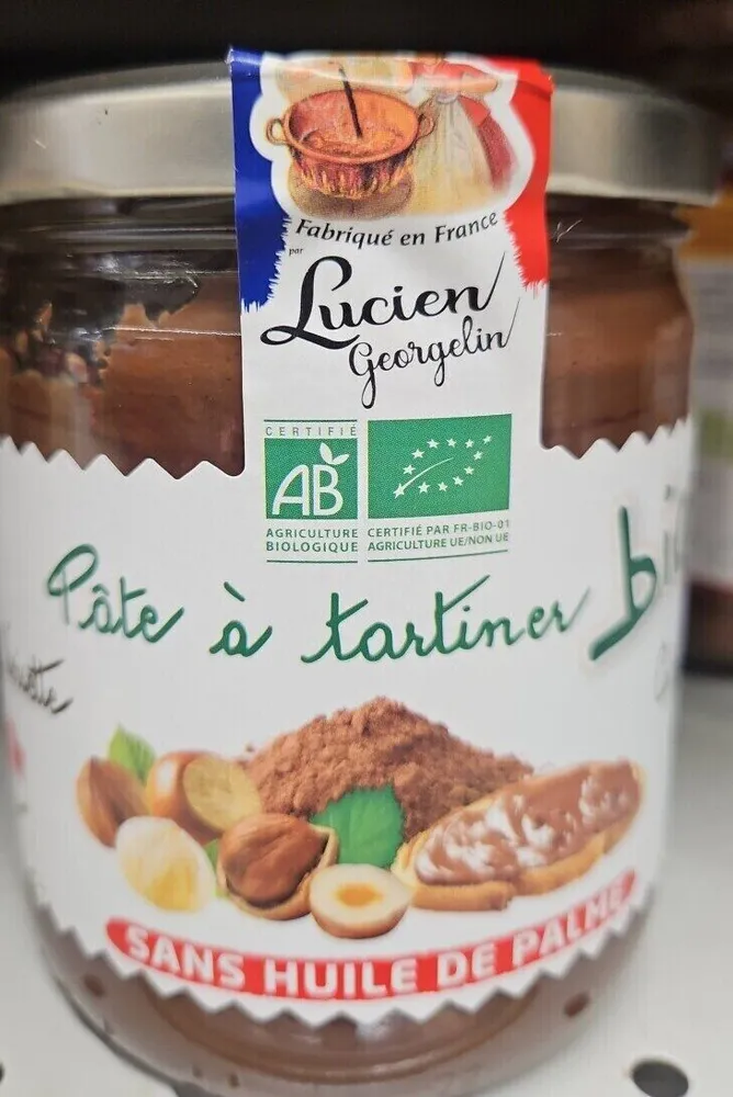 Pâte a tartiner bio