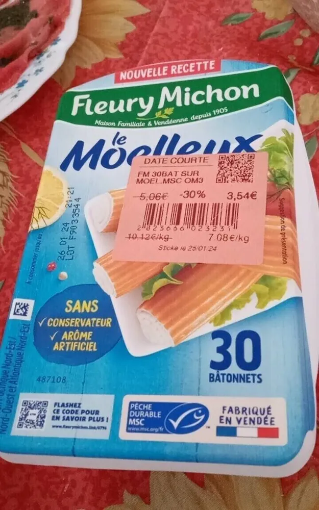 Le moelleux surimi