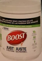 Unflavored whey protein powder