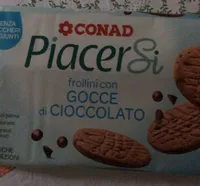 Frollini con gocce di cioccolato