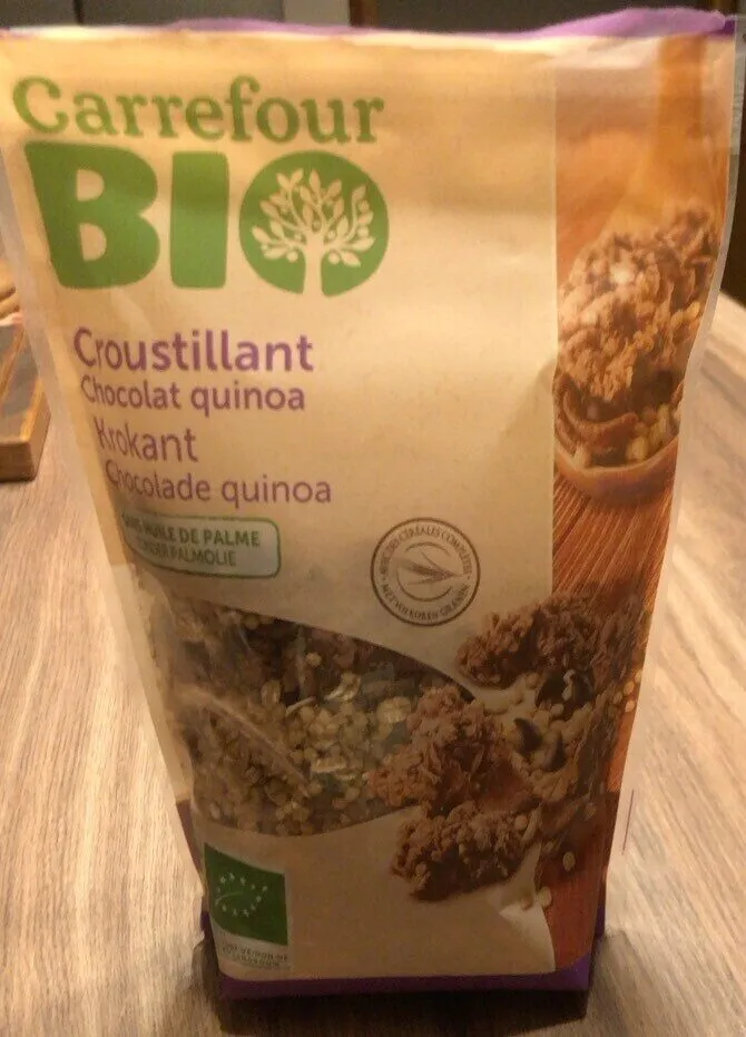 Croustillant chocolat quinoa