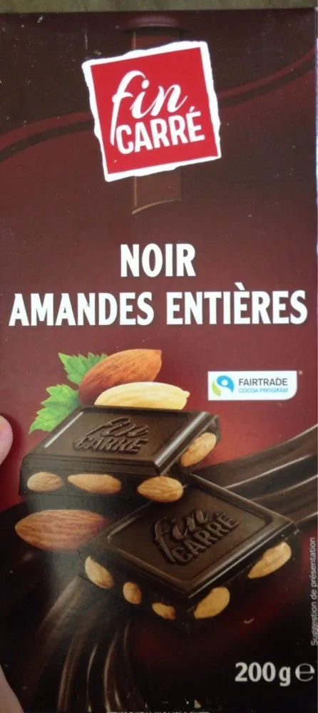 Noir amande entieres