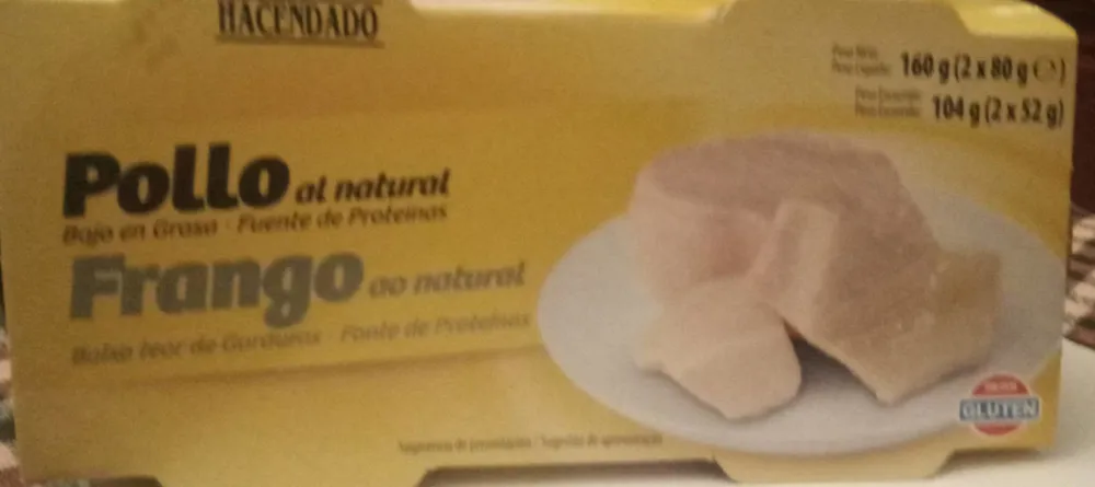 Pollo al natural
