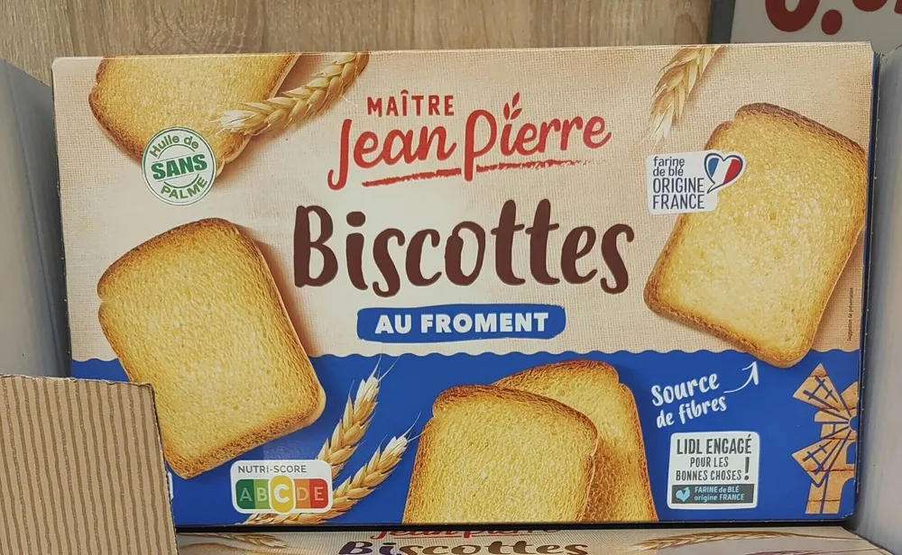 Maitre Jean Pierre Biscottes
