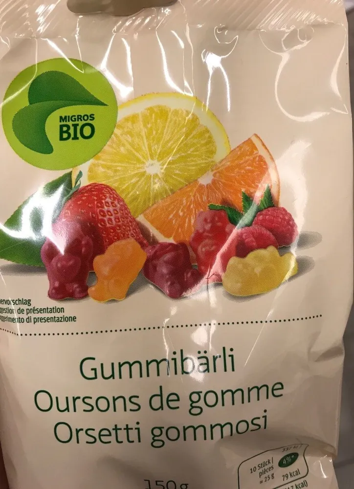 Oursons de gomme