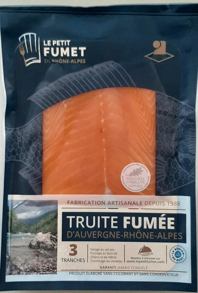 Truite Fumée d'Auvergne-Rhône-Alpes