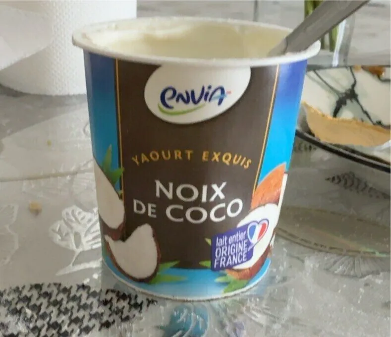 Yaourt exquis noix de coco