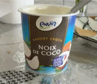 Yaourt exquis noix de coco