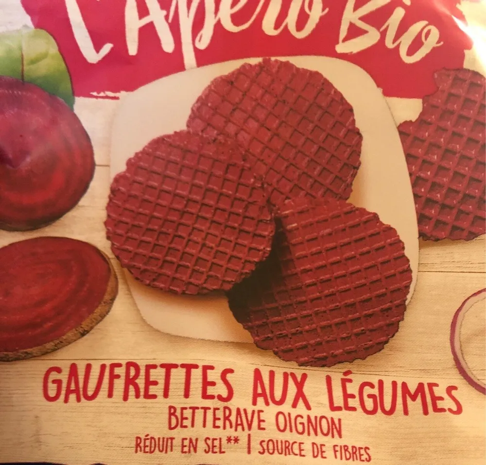 Gaufrettes aux legumes